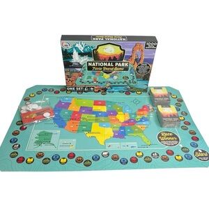 Open Box Unplayed National Park Trivia Board Game